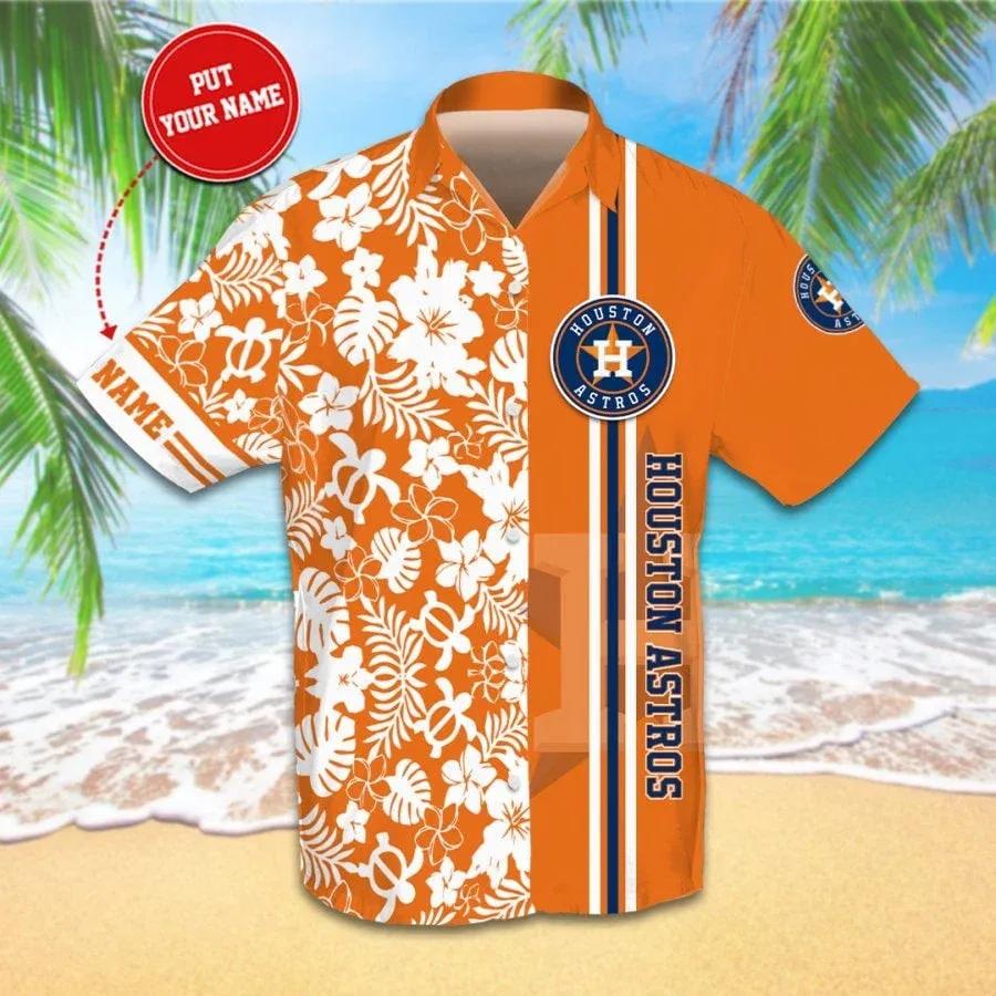 Personalized Houston Astros Hawaiian Shirt 2, MLB Hawaiian Shirt Moonbestprint