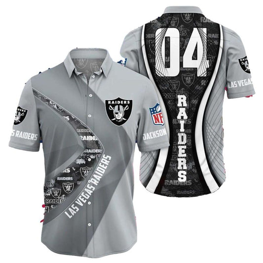 Personalized Las Vegas Raiders Game Day Vibes Super Bowl 2025 Hawaiian Shirt - Moonbestprint