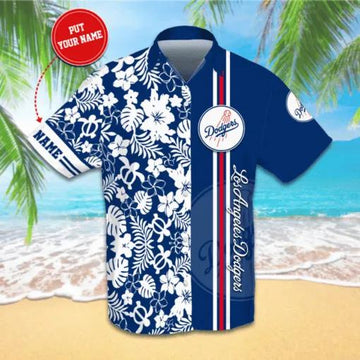 Personalized Los Angeles Dodgers Hawaiian Shirt 1, MLB Hawaiian Shirt Moonbestprint