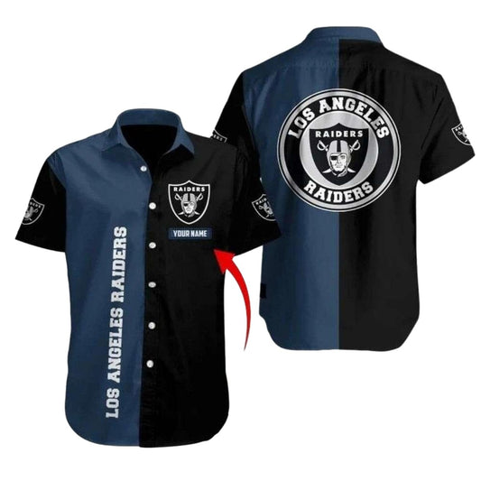 Personalized Los Angeles Raiders Legacy Hawaiian Shirt - Moonbestprint