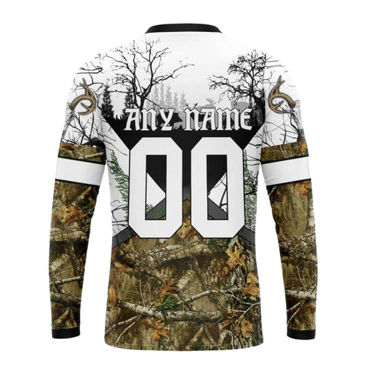 Personalized Minnesota Vikings Deer Skull And Forest AOP Sweatshirt - Moonbestprint