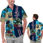 Personalized New England Patriots Baby Yoda Summer 2025 Hawaiian Shirt - Moonbestprint