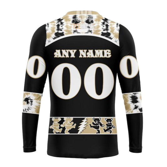 Personalized New Orleans Saints Logo And Grateful Dead AOP Sweatshirt - Moonbestprint