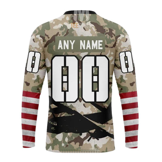 Personalized New Orleans Saints Veteran Salute To Service AOP Sweatshirt - Moonbestprint