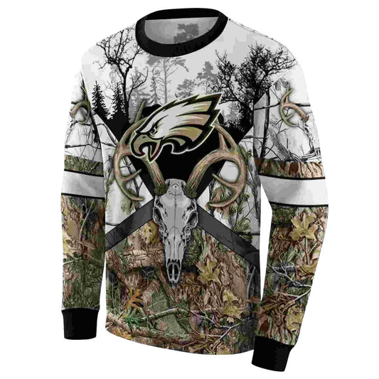 Personalized Philadelphia Eagles Forest Silhouette Aop Sweatshirt - Moonbestprint