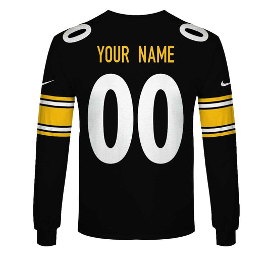 Personalized Pittsburgh Steelers And Angry Birds AOP Sweatshirt - Moonbestprint