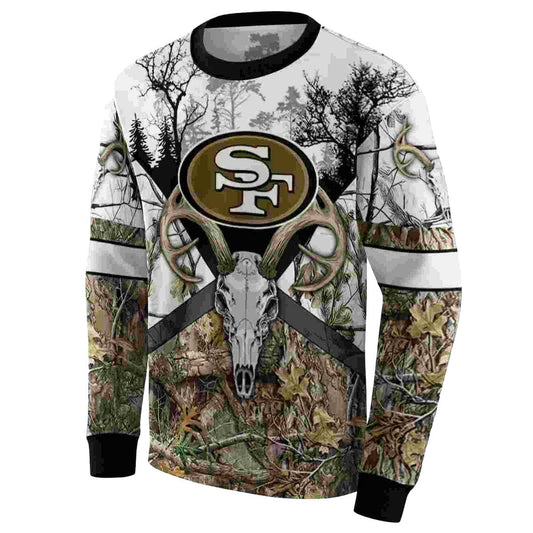 Personalized San Francisco 49ers Forest Silhouette Aop Sweatshirt - Moonbestprint