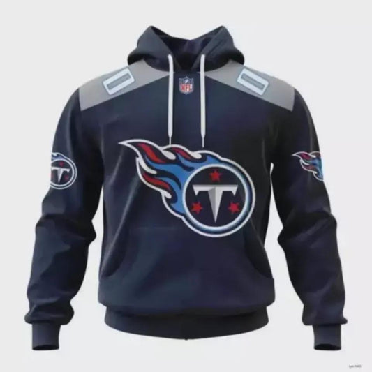 Personalized Tennessee Titans Hoodie Football Team Apparel Gift, NFL Hoodie Moonbestprint