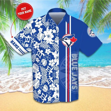 Personalized Toronto Blue Jays Hawaiian Shirt, MLB Hawaiian Shirt Moonbestprint