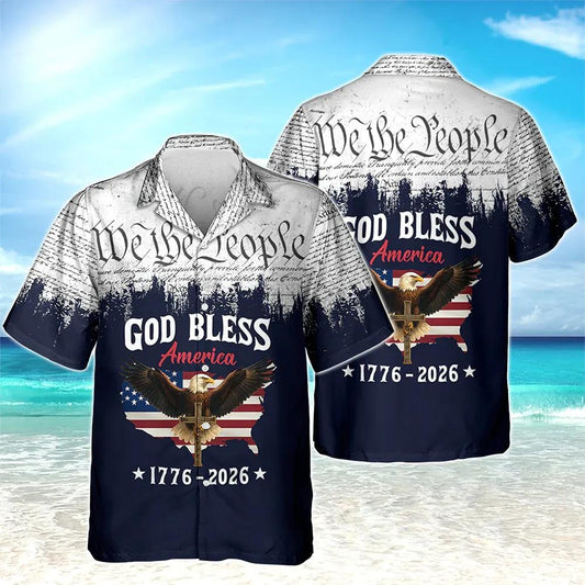 We The People 250 America Hawaii Shirt, 250th Anniversary Gift Moonbestprint