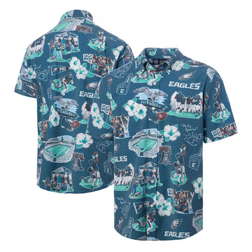 Philadelphia Eagles Green Hawaiian Shirt – Moonbestprint