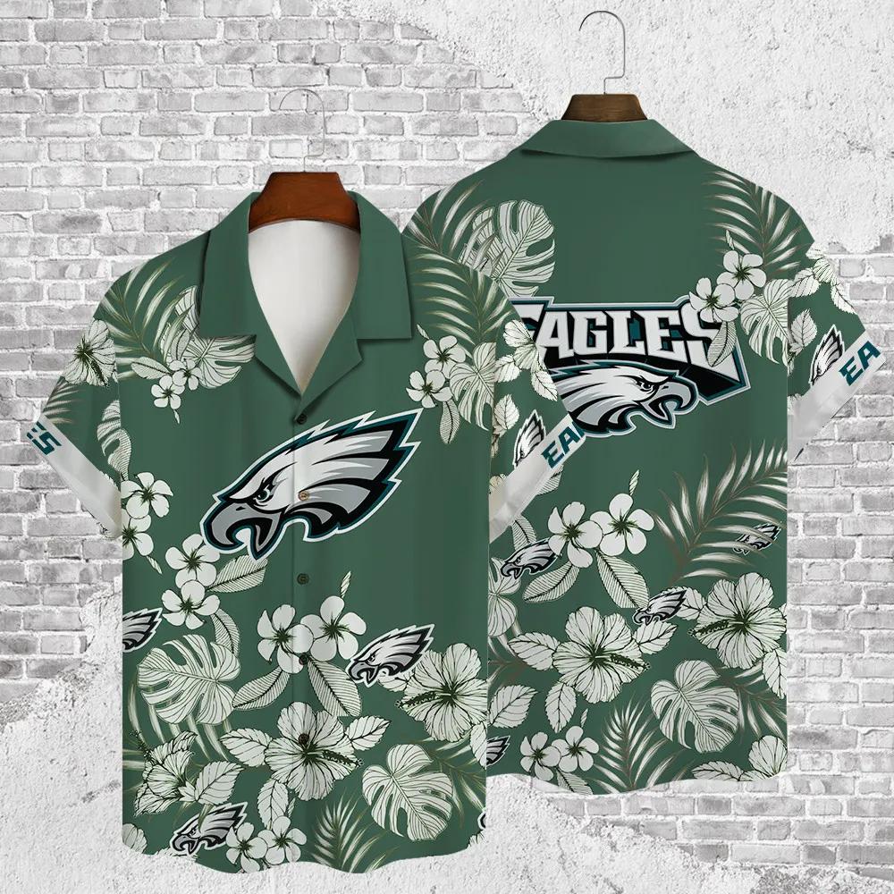 Philadelphia Eagles – National Football League AOP Hawaiian Shirt, NFL Hawaiian Shirt Moonbestprint