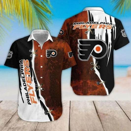 Philadelphia Flyers Hawaiian Shirt 3, NHL Hawaiian Shirt Moonbestprint