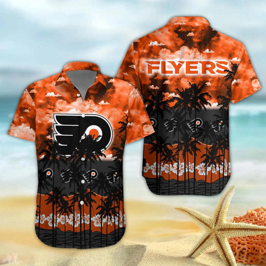 Philadelphia Flyers Hawaiian Shirt 4, NHL Hawaiian Shirt Moonbestprint