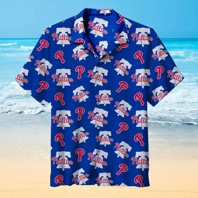 Philadelphia Phillies Baseball MLB 6 Hawaiian Graphic Print Short Sleeve Hawaiian Shirt, MLB Hawaiian Shirt Moonbestprint