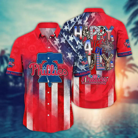 Philadelphia Phillies MLB Flower Aloha Hawaiian Shirt 4, MLB Hawaiian Shirt Moonbestprint