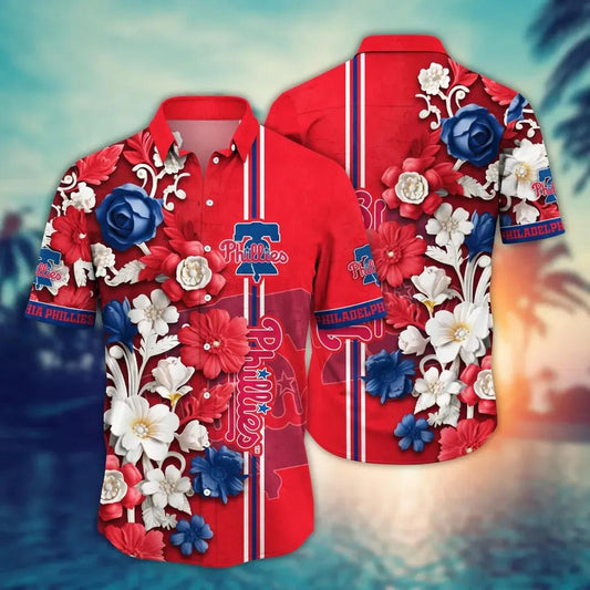 Philadelphia Phillies MLB Aloha Hawaiian Shirt, MLB Hawaiian Shirt Moonbestprint