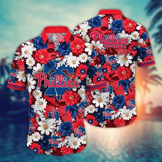 Philadelphia Phillies MLB Aloha Hawaiian Shirt 1, MLB Hawaiian Shirt Moonbestprint
