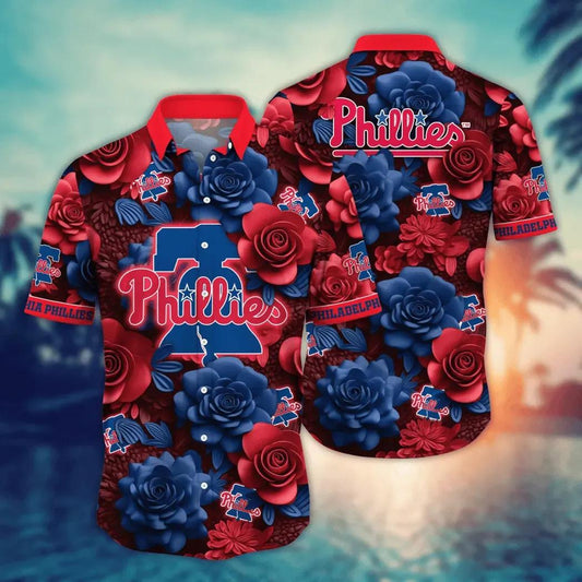 Philadelphia Phillies MLB Aloha Hawaiian Shirt 2, MLB Hawaiian Shirt Moonbestprint