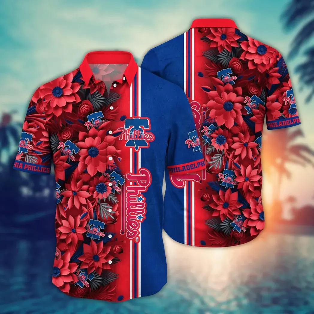 Philadelphia Phillies MLB Flower Aloha Hawaiian Shirt 10, MLB Hawaiian Shirt Moonbestprint