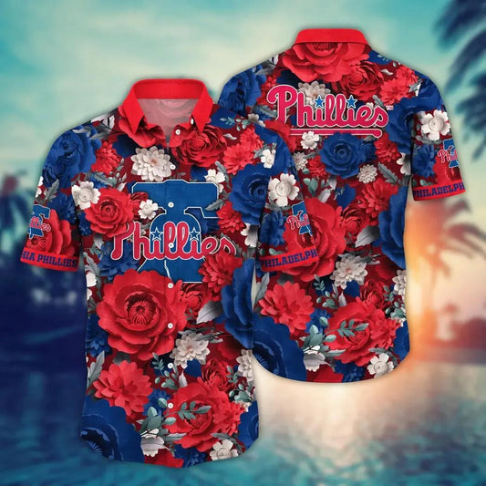 Philadelphia Phillies MLB Flower Aloha Hawaiian Shirt 11, MLB Hawaiian Shirt Moonbestprint