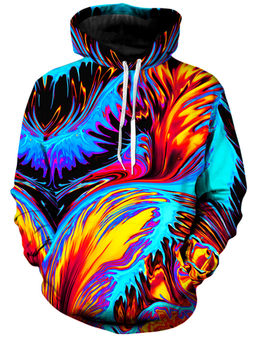 Phoenix Feather Unisex Hoodie -Moonbestprint