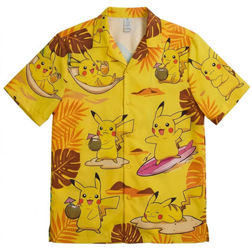 Pikachu Surf's Up Summer 2026 Hawaiian Shirt – Moonbestprint