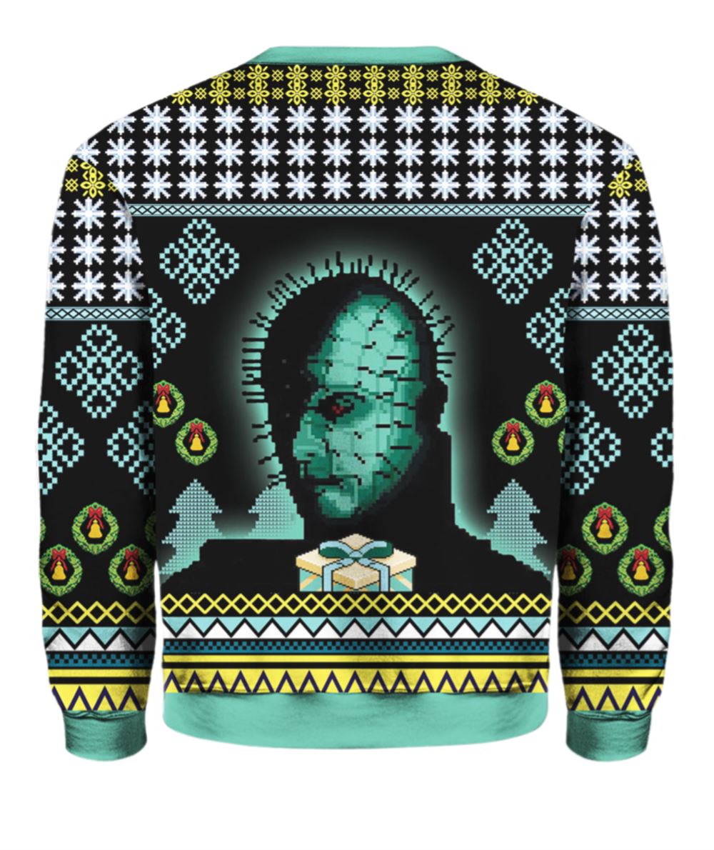 Pinhead Hellraiser We Have Such Gfts To Show You Christmas Sweater - Moonbestprint