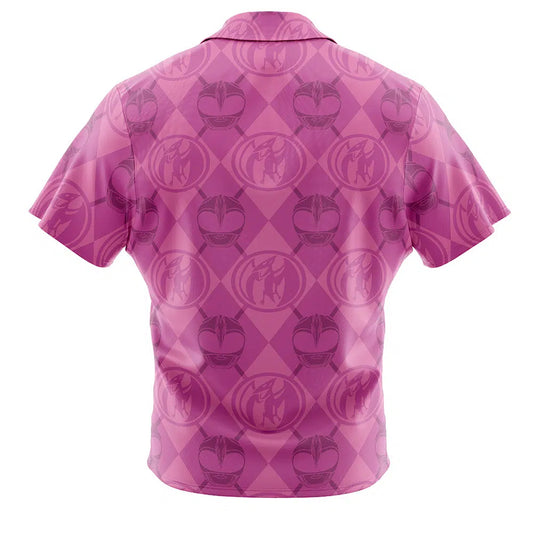 Pink Ranger Pattern Power Rangers Hawaiian Shirt – Moonbestprint