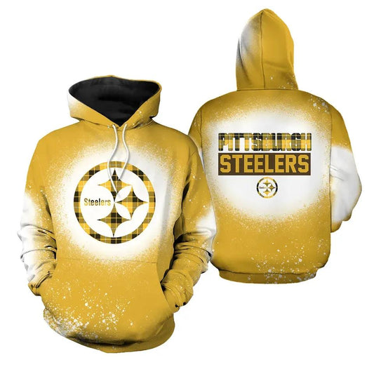 Pittsburgh Football Team Steelerss 3D Hoodie, NFL Hoodie Moonbestprint