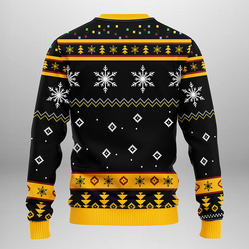 Pittsburgh Penguins Funny Grinch Ugly Christmas Sweater Moonbestprint