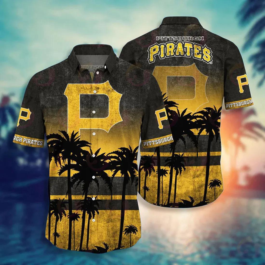 Pittsburgh Pirates Hawaiian Shirt 14, MLB Hawaiian Shirt Moonbestprint