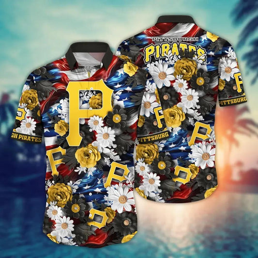 Pittsburgh Pirates MLB Aloha Hawaiian Shirt 2, MLB Hawaiian Shirt Moonbestprint