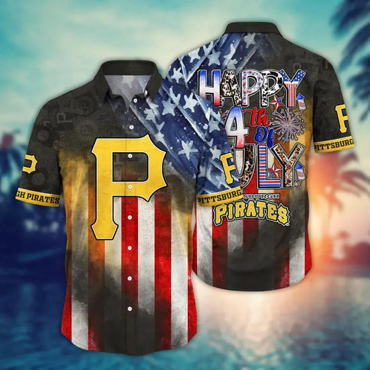 Pittsburgh Pirates MLB Aloha Hawaiian Shirt 3, MLB Hawaiian Shirt Moonbestprint