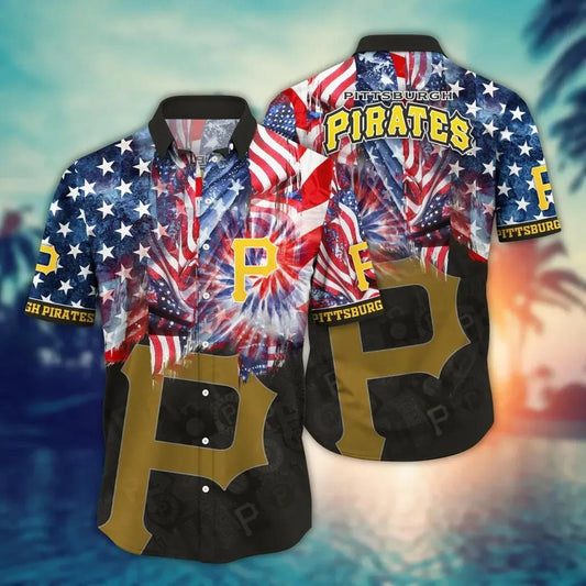 Pittsburgh Pirates MLB Flower Aloha Hawaiian Shirt 11, MLB Hawaiian Shirt Moonbestprint