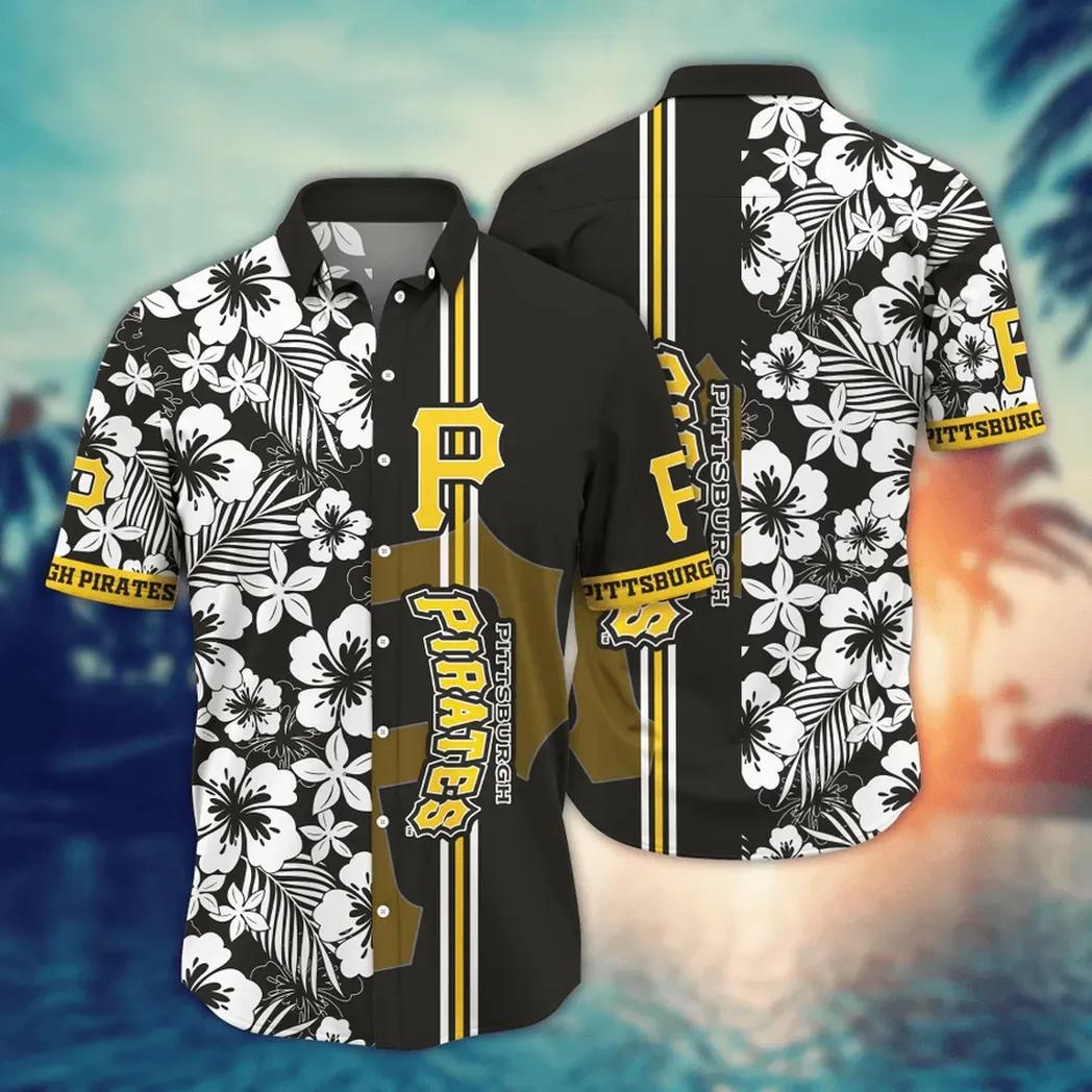 Pittsburgh Pirates MLB Flower Aloha Hawaiian Shirt 14, MLB Hawaiian Shirt Moonbestprint