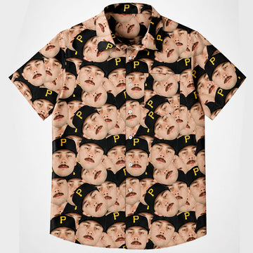 Pittsburgh Pirates Paul Skenes Face Hawaiian Shirt – Moonbestprint