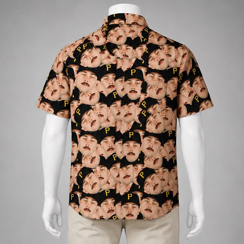Pittsburgh Pirates Paul Skenes Face Hawaiian Shirt – Moonbestprint