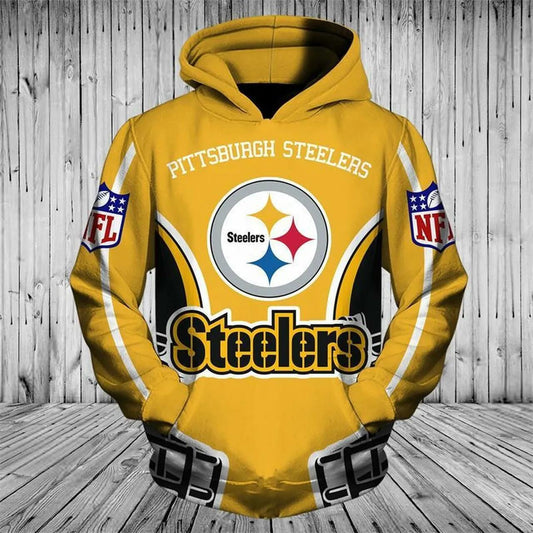 Pittsburgh Steelers 3D All Over Print, NFL Hoodie Moonbestprint