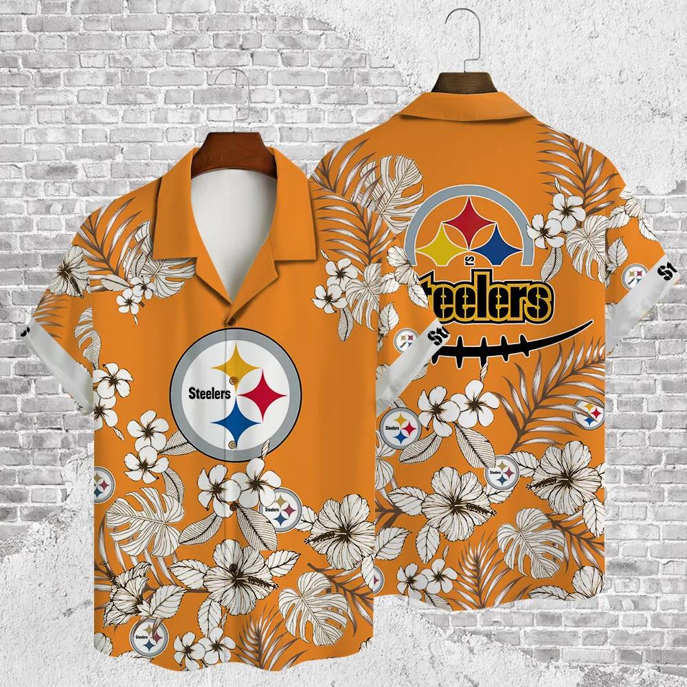 Pittsburgh Steelers – National Football League AOP Hawaiian Shirt, NFL Hawaiian Shirt Moonbestprint