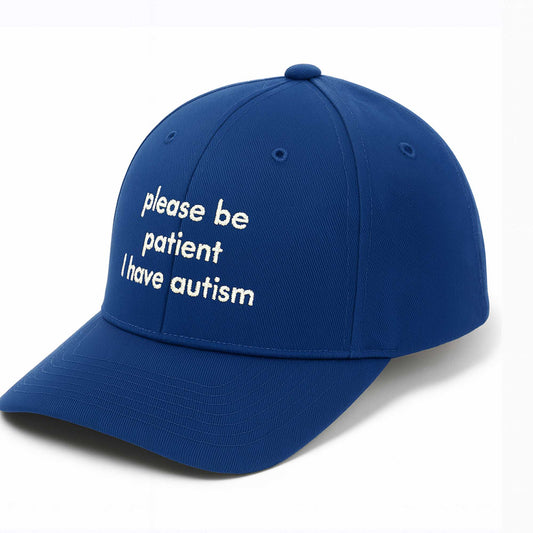 Please Be Patient I Have Autism Hat -Moonbestprint