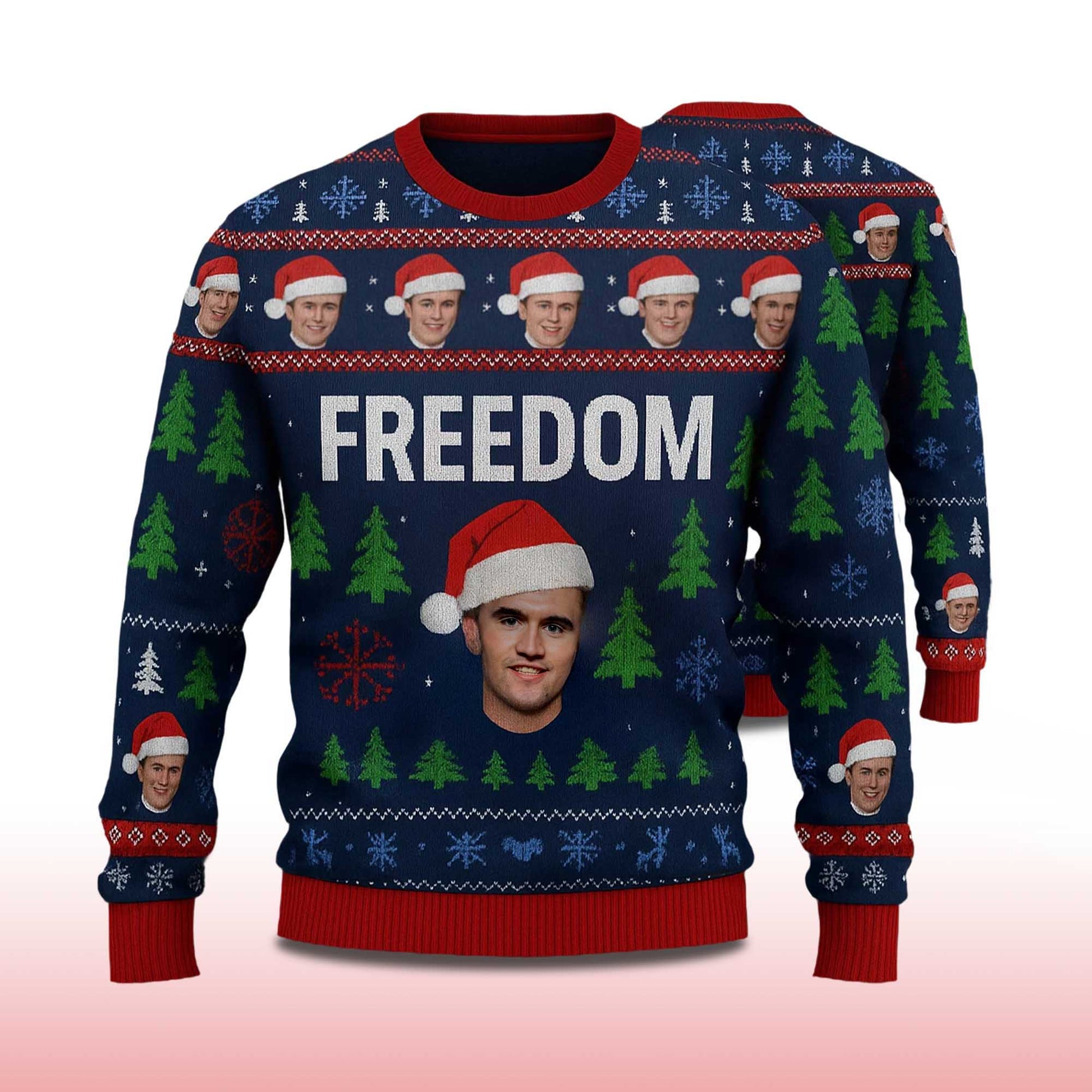 2026 Charlie Kirk Freedom Ugly Christmas Sweater Moonbestprint