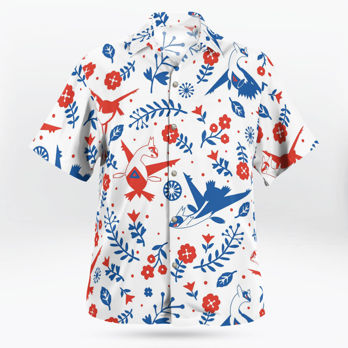 Anime Pokemon Aloha Latias Latios Hawaiian Shirt – Moonbestprint