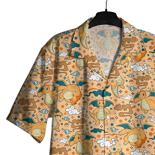 Pokemon Dragonite Aloha Pattern Hawaiian Shirt – Moonbestprint