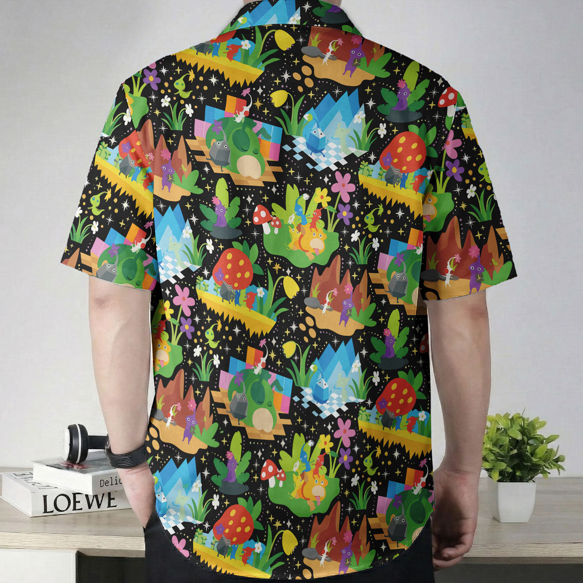 Pokémon Fantasy World Tropical Pattern Hawaiian Shirt – Moonbestprint