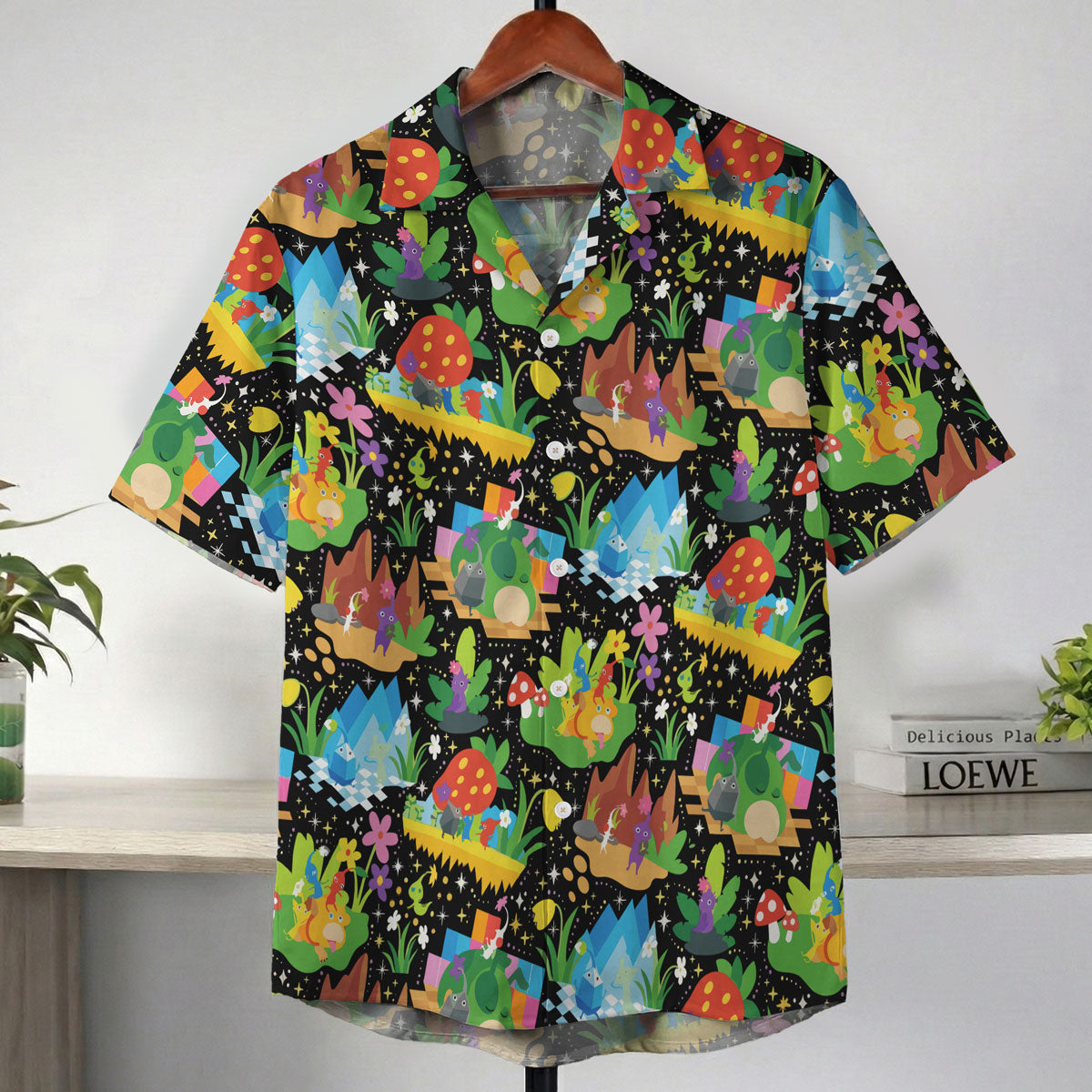 Pokémon Fantasy World Tropical Pattern Hawaiian Shirt – Moonbestprint