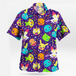 Pokemon Party Faces Neon Purple Hawaiian Shirt – Moonbestprint