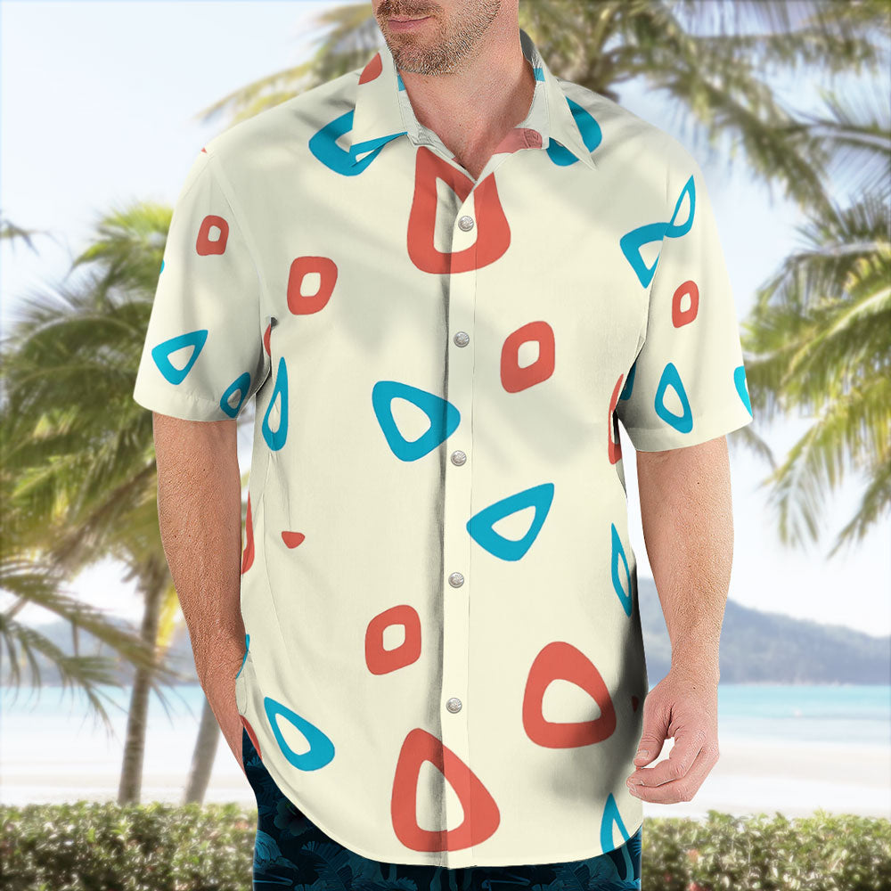 Pokemon Togepi Pattern Button Up Hawaiian Shirt – Moonbestprint