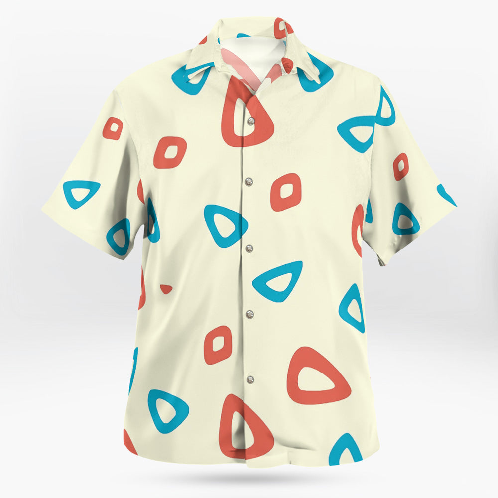 Pokemon Togepi Pattern Button Up Hawaiian Shirt – Moonbestprint