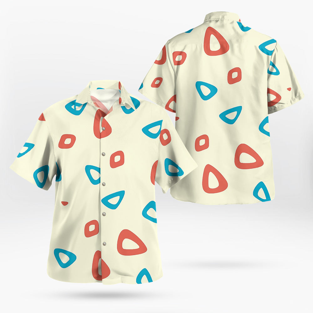 Pokemon Togepi Pattern Button Up Hawaiian Shirt – Moonbestprint
